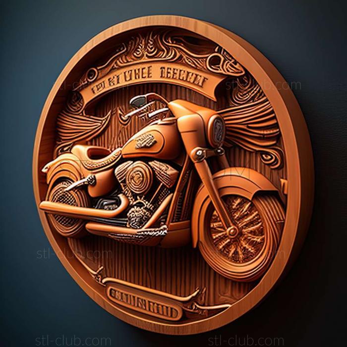 3D модель Harley Davidson Sport Glide (STL)